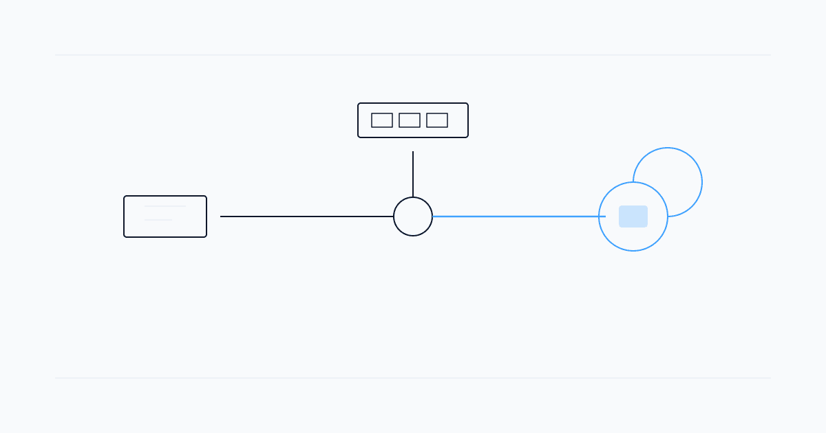 Schematic: student choosing between workspace, notes, and study-tool paths