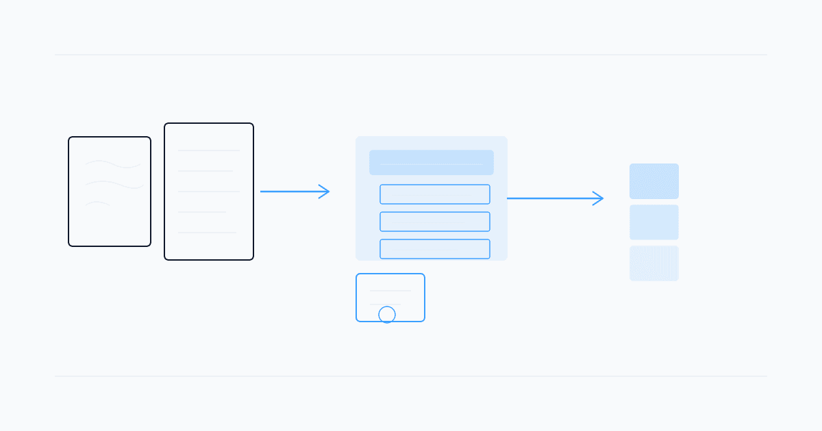 Schematic: lecture notes and PDF transforming into structured study guide then branching to flashcards and quiz